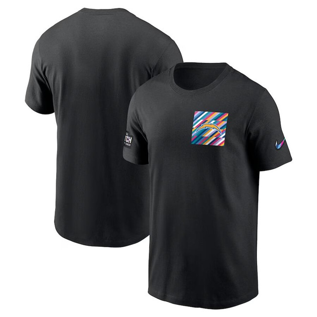 Men's Los Angeles Chargers Black 2023 Crucial Catch Sideline Tri-Blend T-Shirt Men's Los Angeles Chargers Black 2023 Crucial Catch Sideline Tri-Blend T-Shirt